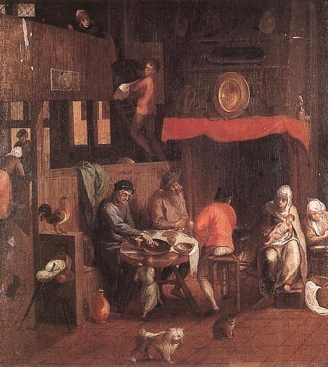 MOSTAERT, Gillis Netherlandish Household sg oil painting image
